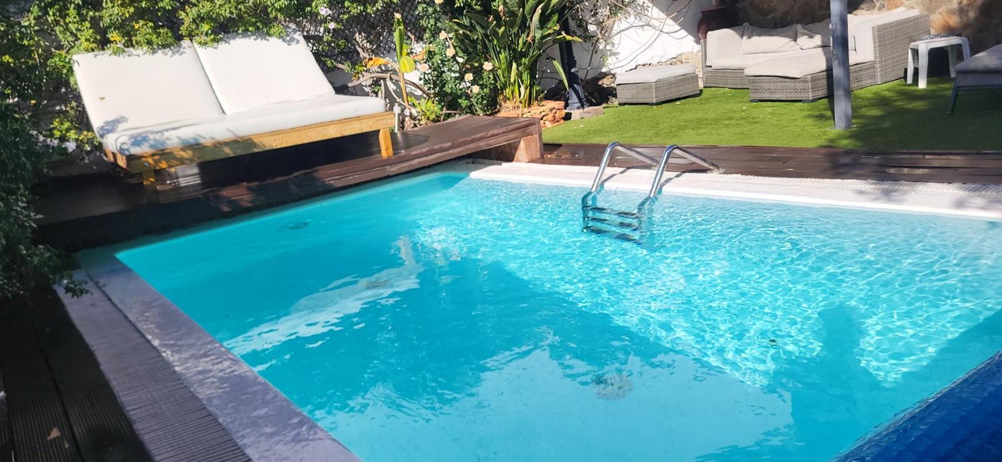 Casa Agustin Pool 27 ºc Villa Fataga Exterior photo